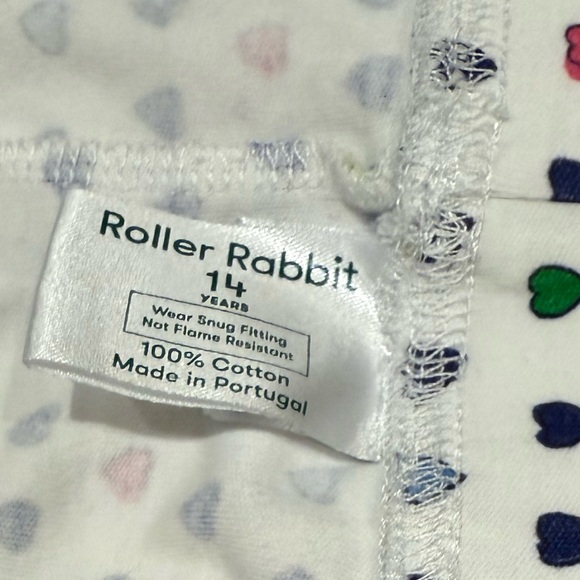 Roller Rabbit girls pajamas size 14 - BAG included! - Picture 5 of 13